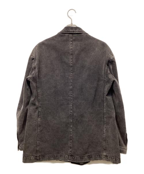 DIESEL（ディーゼル）DIESEL (ディーゼル) シングルブレステッドブレザー ブラック サイズ:Mの古着・服飾アイテム