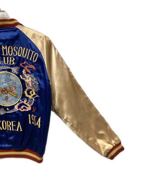 TAILER TOYO（テーラートウヨウ）TAILER TOYO (テーラートウヨウ) リバーシブルスカジャン ブルー×ホワイト サイズ:Sの古着・服飾アイテム