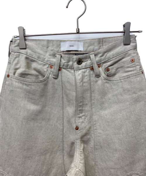 SUGARHILL（シュガーヒル）SUGARHILL (シュガーヒル) WESTERN DOUBLE KNEE PANTS WIDE CUT ホワイト サイズ:28の古着・服飾アイテム