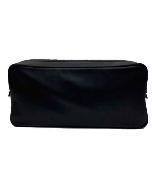 PRADA（プラダ）PRADA (プラダ) シルクサテンジュエリーポーチ ブラックの古着・服飾アイテム