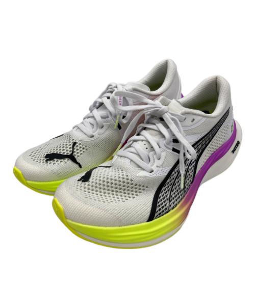 PUMA（プーマ）PUMA (プーマ) ランニングシューズ ホワイト サイズ:25.5cm 未使用品の古着・服飾アイテム