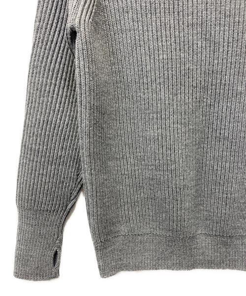 ANDERSEN-ANDERSEN（アンデルセン アンデルセン）Andersen-Andersen (アンデルセン アンデルセン) 厚手ニット グレー サイズ:Sの古着・服飾アイテム