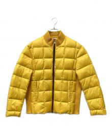 ARMANI COLLEZIONI（アルマーニ コレツィオーニ）の古着「ダウンジャケット」｜イエロー