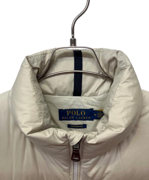 POLO RALPH LAUREN（ポロ・ラルフローレン）POLO RALPH LAUREN (ポロ・ラルフローレン) ダウンベスト ベージュ サイズ:Mの古着・服飾アイテム