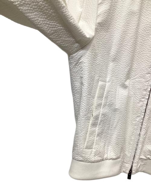 HUGO BOSS（ヒューゴ ボス）HUGO BOSS (ヒューゴ ボス) ブルゾン ホワイト サイズ:UK48の古着・服飾アイテム