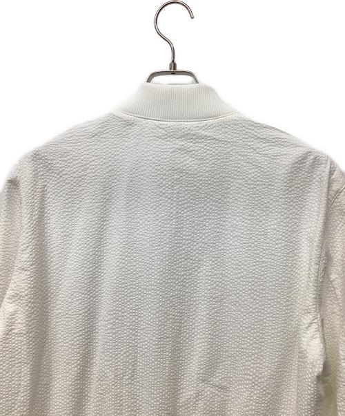 HUGO BOSS（ヒューゴ ボス）HUGO BOSS (ヒューゴ ボス) ブルゾン ホワイト サイズ:UK48の古着・服飾アイテム