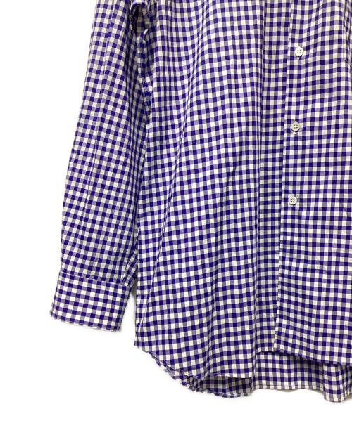 COMME des GARCONS SHIRT（コムデギャルソンシャツ）COMME des GARCONS SHIRT (コムデギャルソンシャツ) 長袖シャツ ブルー サイズ:Mの古着・服飾アイテム