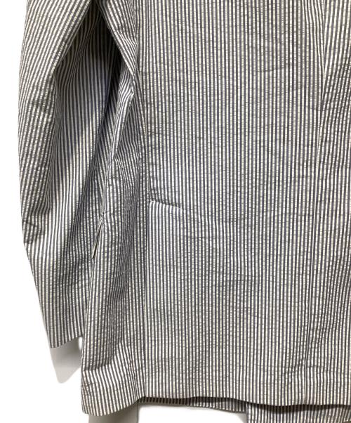 POLO RALPH LAUREN（ポロ・ラルフローレン）POLO RALPH LAUREN (ポロ・ラルフローレン) シアサッカージャケット ブルー サイズ:40の古着・服飾アイテム