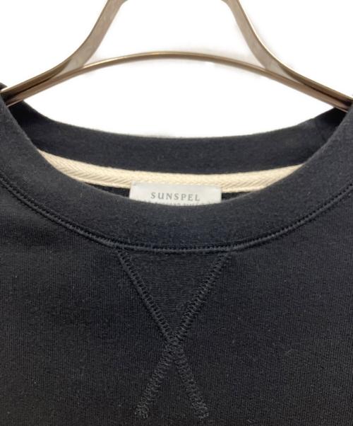 SUNSPEL（サンスペル）SUNSPEL (サンスペル) Ron Herman (ロンハーマン) クルーネックスウェット ブラック サイズ:Mの古着・服飾アイテム