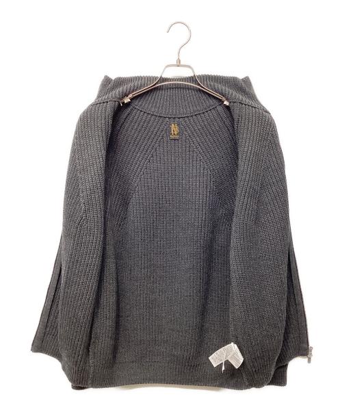 BATONER（バトナ―）BATONER (バトナ―) 厚手ニット グレー サイズ:2の古着・服飾アイテム