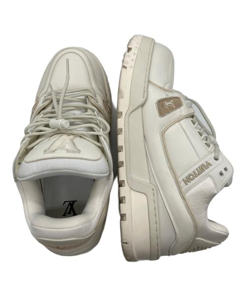 LOUIS VUITTON（ルイ ヴィトン）LOUIS VUITTON (ルイ ヴィトン) スニーカー アイボリー サイズ:8の古着・服飾アイテム