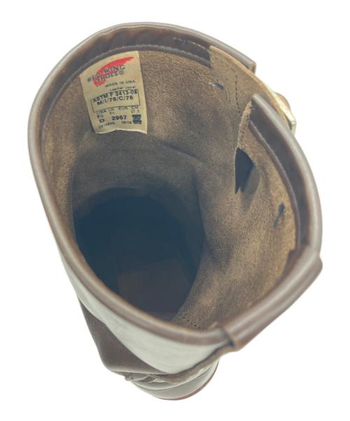 RED WING（レッドウィング）RED WING (レッドウィング) エンジニアブーツ 2967 ブラウン サイズ:27.5cmの古着・服飾アイテム