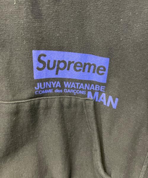 SUPREME（シュプリーム）Supreme (シュプリーム) JUNYA WATANABE COMME des GARCONS (ジュンヤワタナベ コムデギャルソン) パーカー ブラック サイズ:Lの古着・服飾アイテム