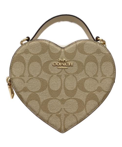 COACH（コーチ）COACH (コーチ) チェーンワンショルダーバッグ ベージュの古着・服飾アイテム