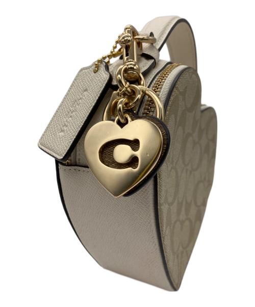 COACH（コーチ）COACH (コーチ) チェーンワンショルダーバッグ ベージュの古着・服飾アイテム