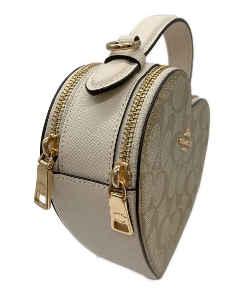 COACH（コーチ）COACH (コーチ) チェーンワンショルダーバッグ ベージュの古着・服飾アイテム