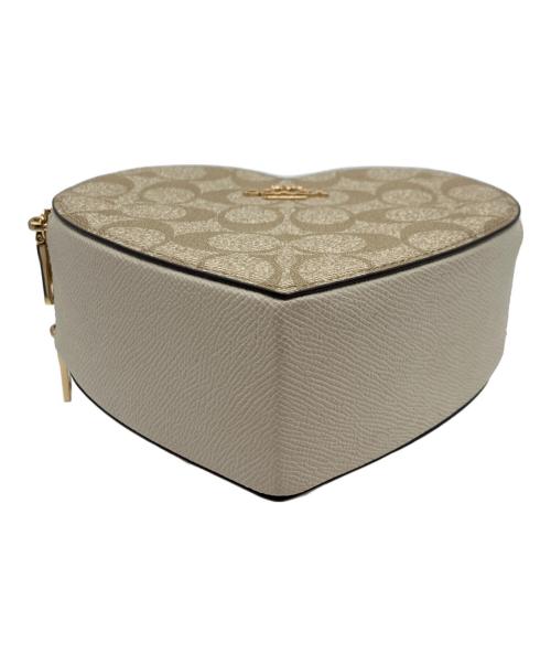 COACH（コーチ）COACH (コーチ) チェーンワンショルダーバッグ ベージュの古着・服飾アイテム