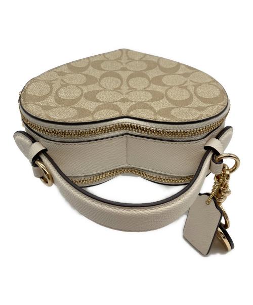 COACH（コーチ）COACH (コーチ) チェーンワンショルダーバッグ ベージュの古着・服飾アイテム