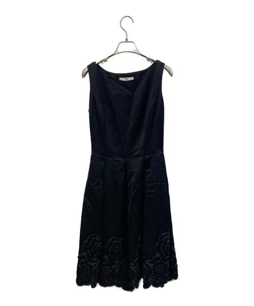 Rene（ルネ）Rene (ルネ) ノースリーブワンピース ブラック サイズ:36の古着・服飾アイテム
