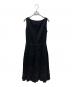 Rene (ルネ) ノースリーブワンピース ブラック サイズ:36：7000円