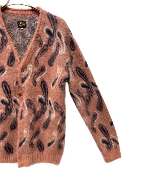 Needles（ニードルズ）Needles (ニードルズ) 厚手カーディガン ピンク サイズ:Mの古着・服飾アイテム