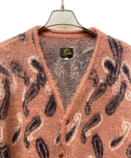 Needles（ニードルズ）Needles (ニードルズ) 厚手カーディガン ピンク サイズ:Mの古着・服飾アイテム