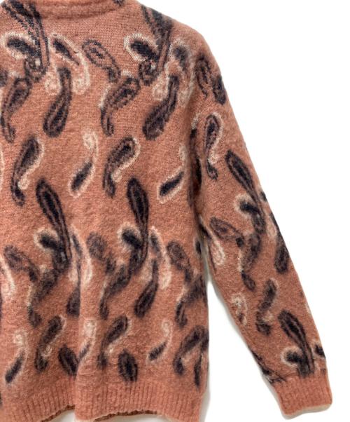 Needles（ニードルズ）Needles (ニードルズ) 厚手カーディガン ピンク サイズ:Mの古着・服飾アイテム