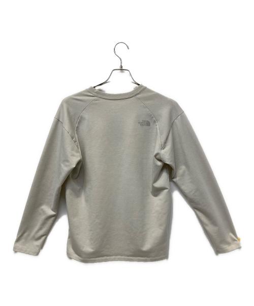 THE NORTH FACE（ザ ノース フェイス）THE NORTH FACE (ザ ノース フェイス) 長袖カットソー ベージュ サイズ:Sの古着・服飾アイテム