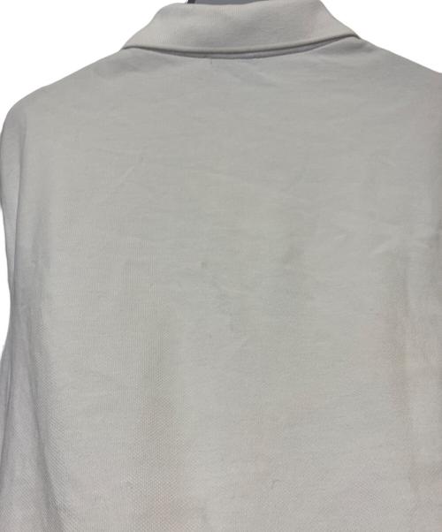 MONCLER（モンクレール）MONCLER (モンクレール) ポロシャツ ホワイト サイズ:Ｓの古着・服飾アイテム