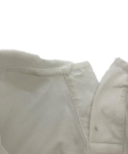 MONCLER（モンクレール）MONCLER (モンクレール) ポロシャツ ホワイト サイズ:Ｓの古着・服飾アイテム
