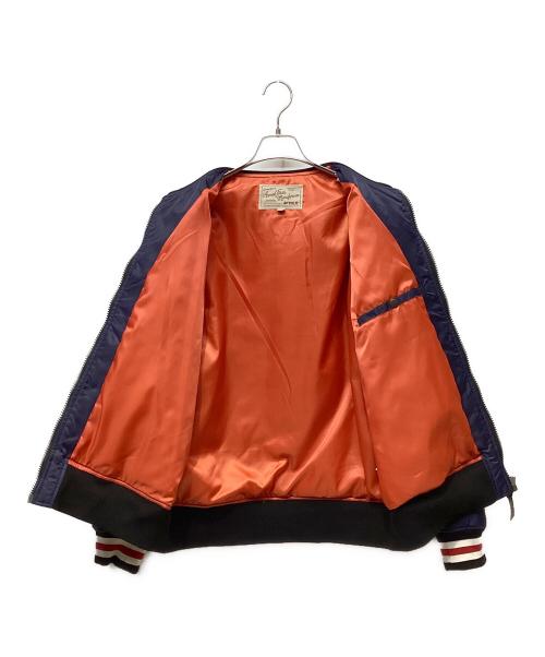 AVIREX（アヴィレックス）AVIREX (アヴィレックス) スタジャン ネイビー サイズ:2XLの古着・服飾アイテム
