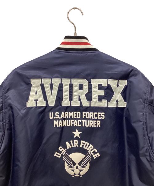 AVIREX（アヴィレックス）AVIREX (アヴィレックス) スタジャン ネイビー サイズ:2XLの古着・服飾アイテム