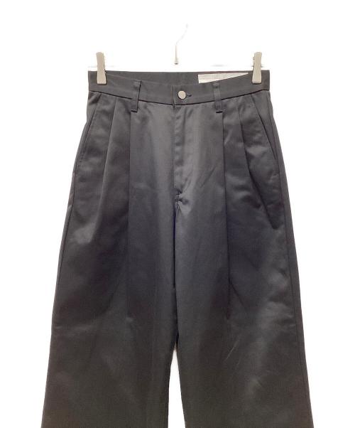 Cliche（クリーシェ）cliche (クリーシェ) 2タックパンツ ブラック サイズ:Sの古着・服飾アイテム