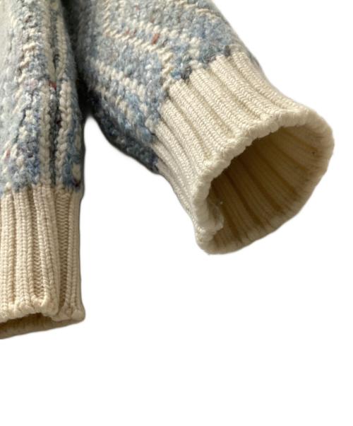 TOMAS FOR Ron Herman（トーマス フォー ロンハーマン）TOMAS for Ron Herman (トーマス フォー ロンハーマン) 厚手ニット ブルー サイズ:Freeの古着・服飾アイテム