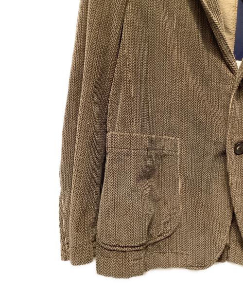 THE GIGI（ザ・ジジ）THE GIGI (ザ・ジジ) コーデュロイジャケット ブラウン サイズ:48 未使用品の古着・服飾アイテム