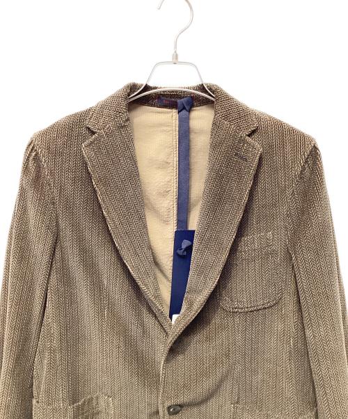 THE GIGI（ザ・ジジ）THE GIGI (ザ・ジジ) コーデュロイジャケット ブラウン サイズ:48 未使用品の古着・服飾アイテム