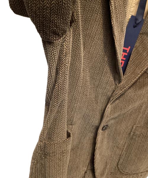 THE GIGI（ザ・ジジ）THE GIGI (ザ・ジジ) コーデュロイジャケット ブラウン サイズ:48 未使用品の古着・服飾アイテム