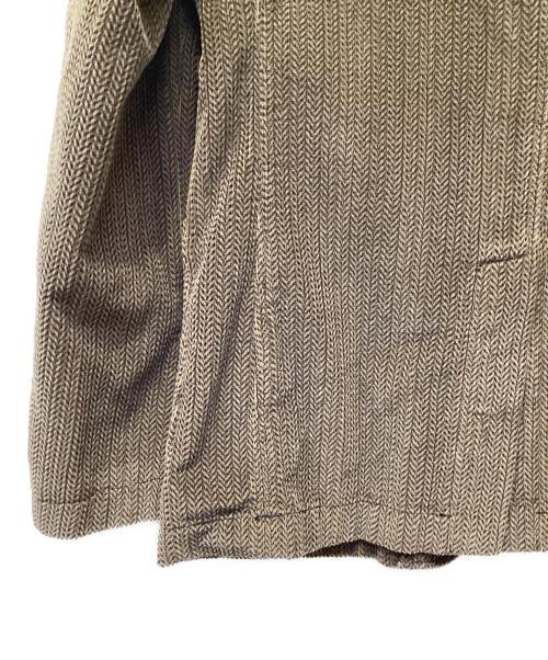 THE GIGI（ザ・ジジ）THE GIGI (ザ・ジジ) コーデュロイジャケット ブラウン サイズ:48 未使用品の古着・服飾アイテム