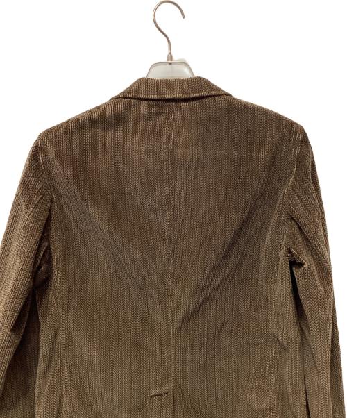 THE GIGI（ザ・ジジ）THE GIGI (ザ・ジジ) コーデュロイジャケット ブラウン サイズ:48 未使用品の古着・服飾アイテム
