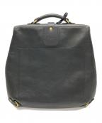 HERZ ORGANヘルツ オルガン）の古着「レザーリュック」｜ブラック