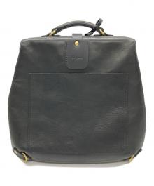 HERZ ORGAN（ヘルツ オルガン）の古着「レザーリュック」｜ブラック