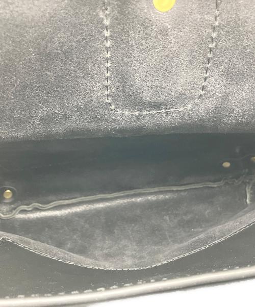 HERZ ORGAN（ヘルツ オルガン）HERZ ORGAN (ヘルツ オルガン) レザーリュック ブラックの古着・服飾アイテム