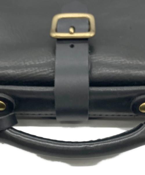 HERZ ORGAN（ヘルツ オルガン）HERZ ORGAN (ヘルツ オルガン) レザーリュック ブラックの古着・服飾アイテム