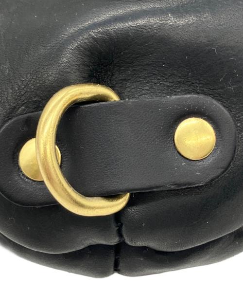 HERZ ORGAN（ヘルツ オルガン）HERZ ORGAN (ヘルツ オルガン) レザーリュック ブラックの古着・服飾アイテム