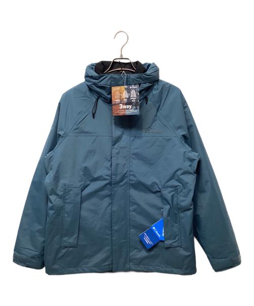 Columbia（コロンビア）Columbia (コロンビア) ボンパスロードIIインターチェンジジャケット ブルー サイズ:Ｌ 未使用品の古着・服飾アイテム