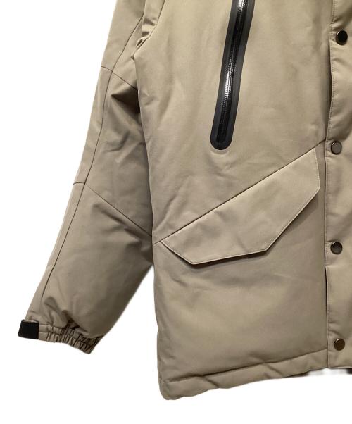 Adam et Rope（アダム エ ロペ）Adam et Rope (アダム エ ロペ) ダウンジャケット グレージュ サイズ:Sの古着・服飾アイテム