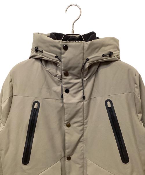 Adam et Rope（アダム エ ロペ）Adam et Rope (アダム エ ロペ) ダウンジャケット グレージュ サイズ:Sの古着・服飾アイテム