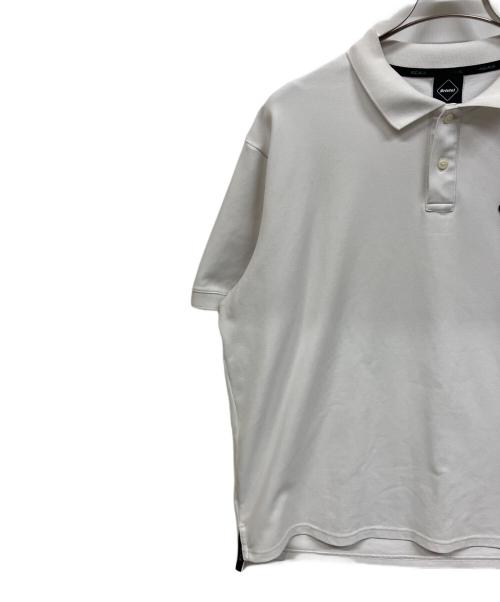 F.C.R.B.（エフシーレアルブリストル）F.C.R.B. (エフシーレアルブリストル) ポロシャツ ホワイト サイズ:XLの古着・服飾アイテム