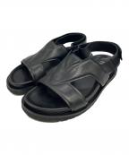 LOUIS VUITTONルイ ヴィトン）の古着「サンダル」｜ブラック