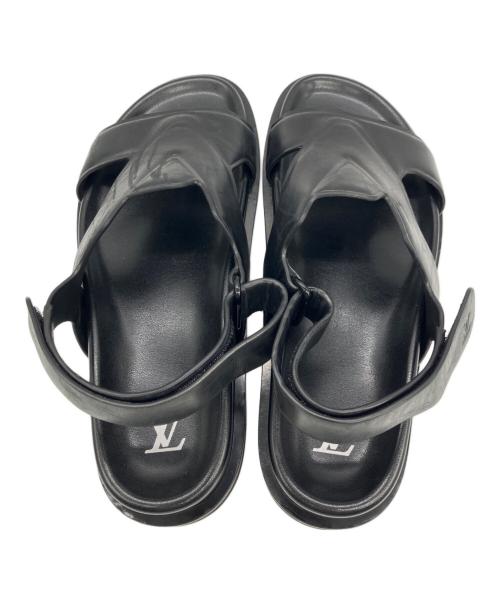 LOUIS VUITTON（ルイ ヴィトン）LOUIS VUITTON (ルイ ヴィトン) サンダル ブラック サイズ:6の古着・服飾アイテム
